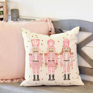 Pillow Covers 18x18 Set Of 4, Pink Decor Pillows Decorative Throw