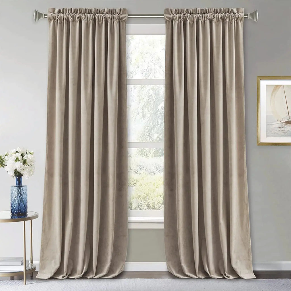 PANDICORN Polyester Curtain for Living Room Hotel