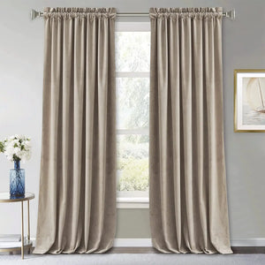 PANDICORN Polyester Curtain for Living Room Hotel