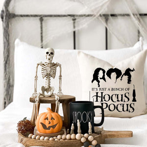 PANDICORN Halloween Hocus Pocus Pillow Covers 18x18 Set of 4 Sanderson Sisters