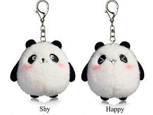 PANDALA Adorable Stuffed Panda Plush Keychains for Bag